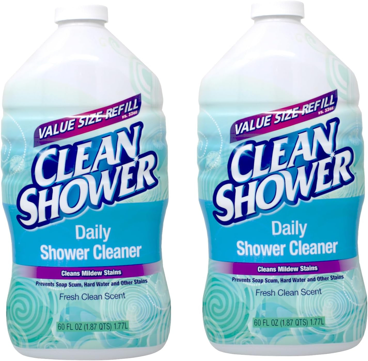 CLEAN SHOWER REFILL 60OZ by CLEAN SHOWER Mfrpartno 00001 (2 Pack)