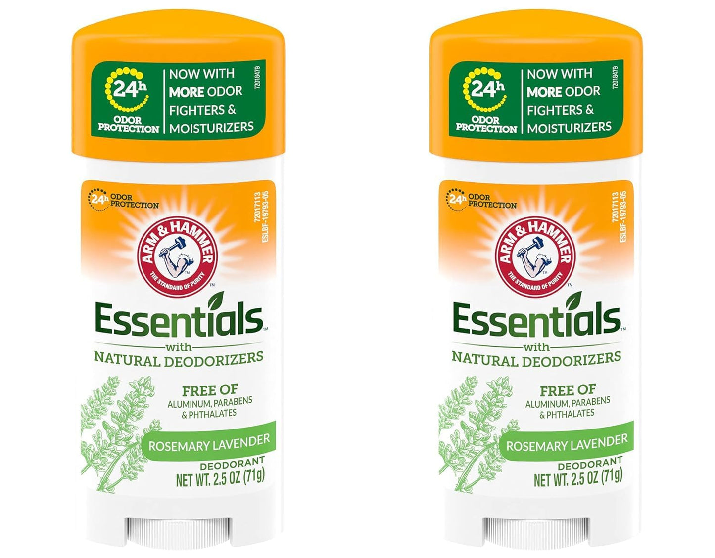 Arm & Hammer Essentials Rosemary Lavender 2.5Oz - Pack of 2