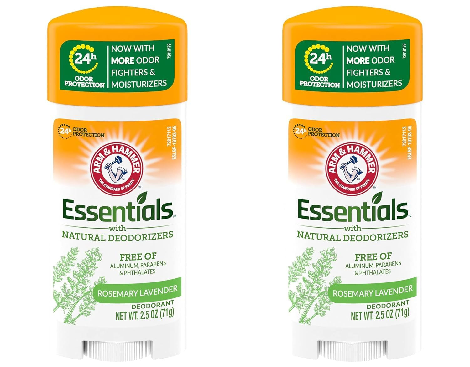 Arm & Hammer Essentials Rosemary Lavender 2.5Oz - Pack of 2