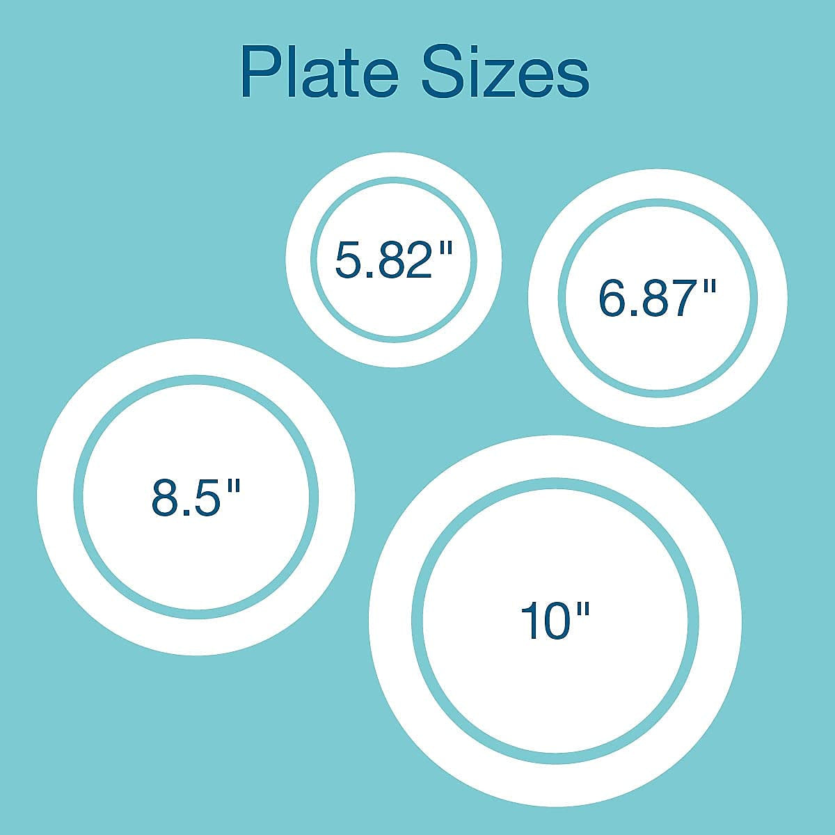 Ultra Paper Plates 10 1/8" Pathways Design Pack of 125