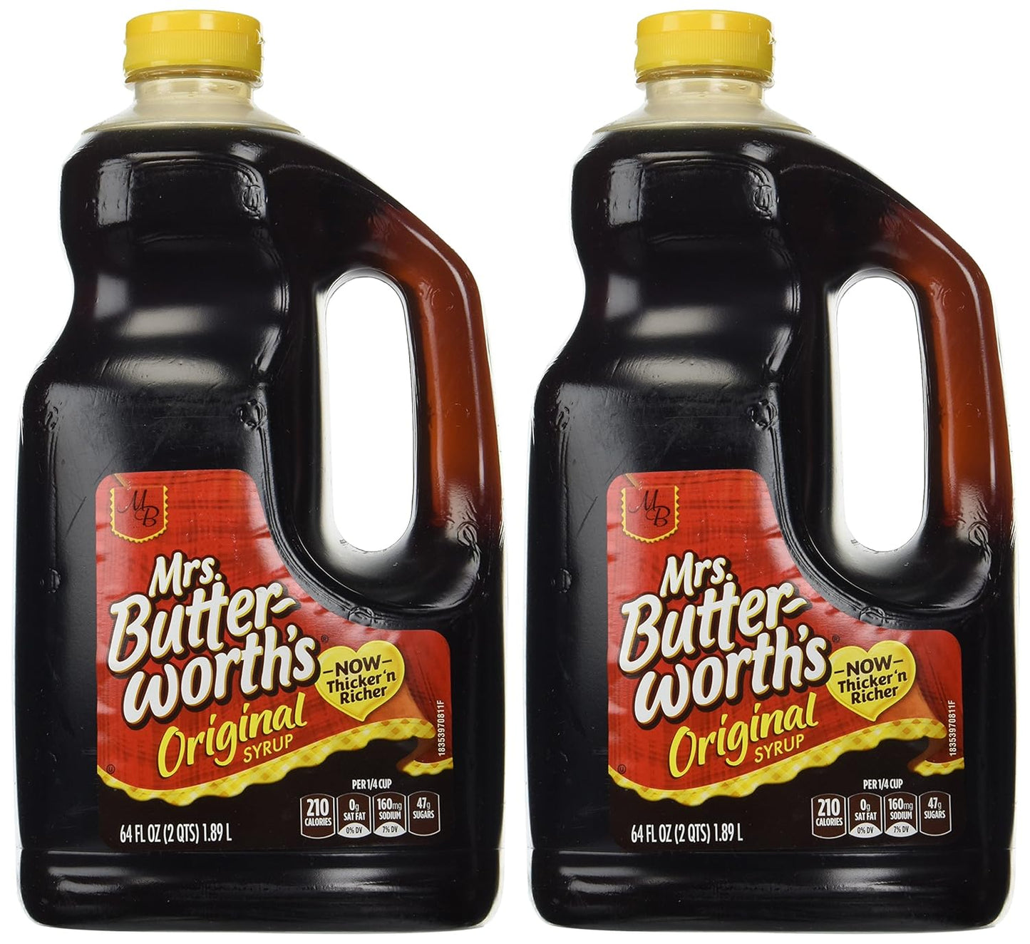 Original Syrup, Thick-N-Rich!,64 Fl Oz Jug,Pack of 2