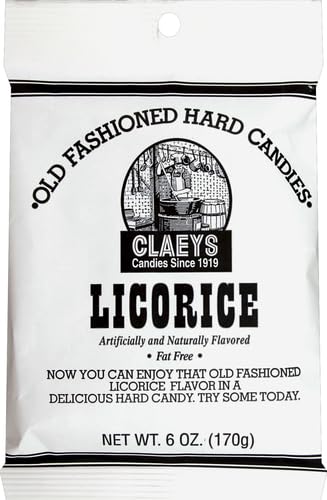 Claey's, Old Fashioned Hard Candy Licorice, 6 oz