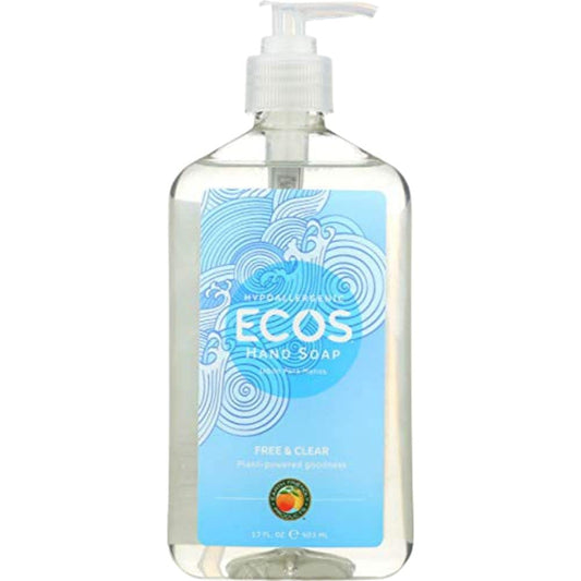 ECOS Free And Clear Hand Soap, 17 OZ