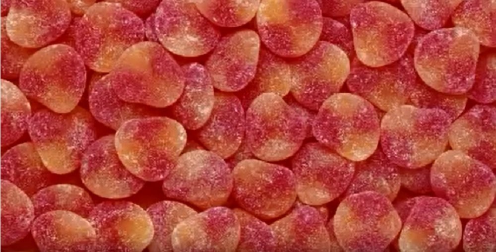 Haribo Gummi Candy, Peaches, 5-Pound Bag