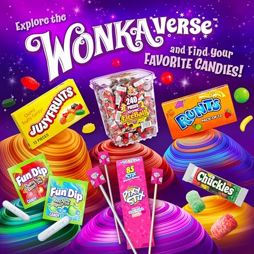 Wonka Spree Original Hard Candy, Resealable Bag, 12 Ounce Bag