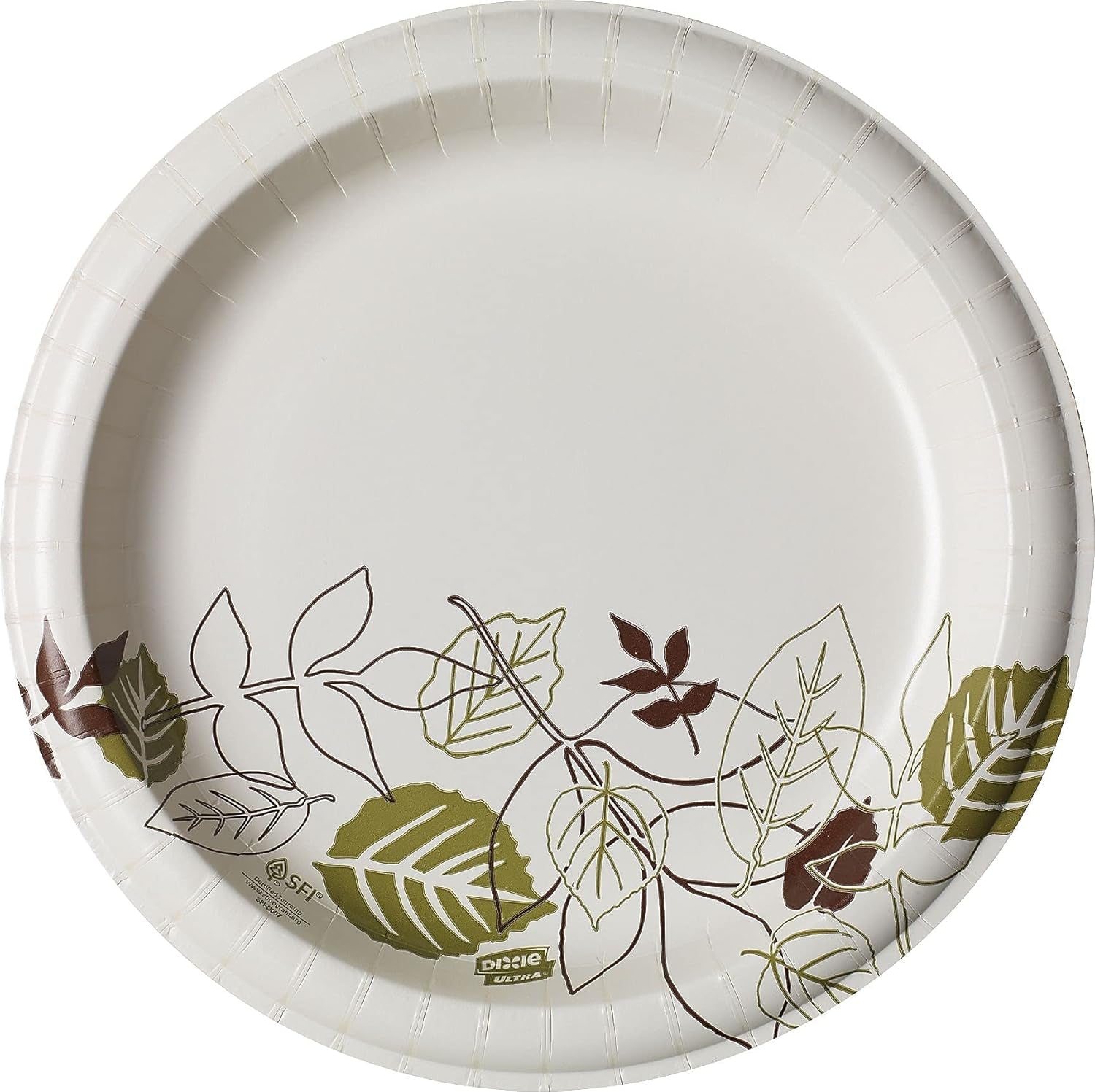 Ultra Paper Plates 10 1/8" Pathways Design Pack of 125