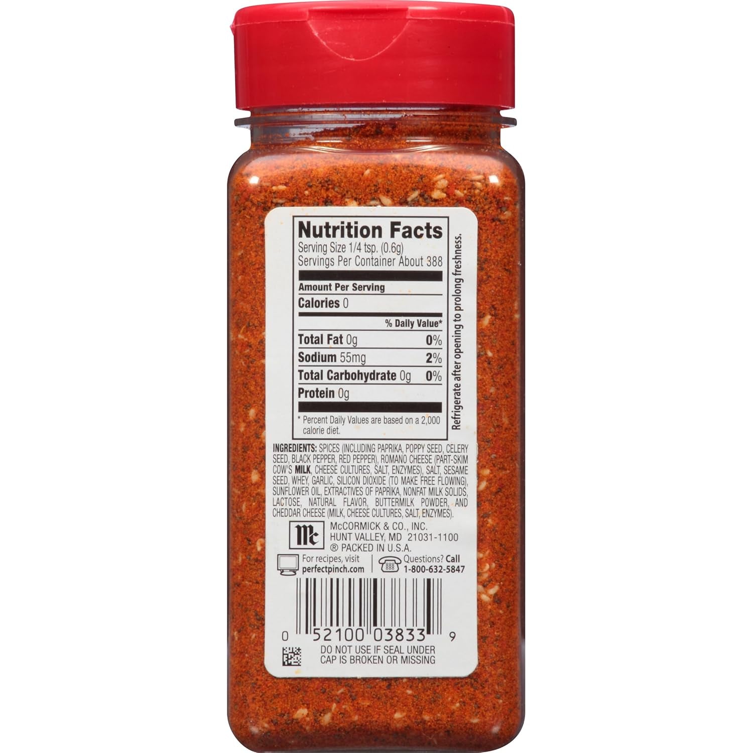 Salad Supreme Seasoning, 8.25 OZ (Pack of 1)