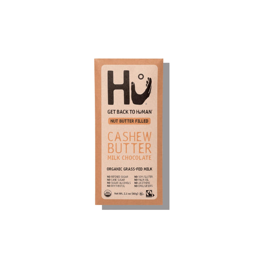 HU KITCHEN Organic Cashew Butter Milk Chocolate Bar, 2.1 OZ