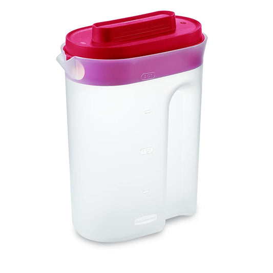 ® Compact™ Pitcher, Plastic Pitcher with Lid, 2 Quart