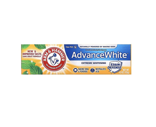 Advance White Baking Soda & Peroxide Toothpaste, Extreme Whitening 4.3 Oz