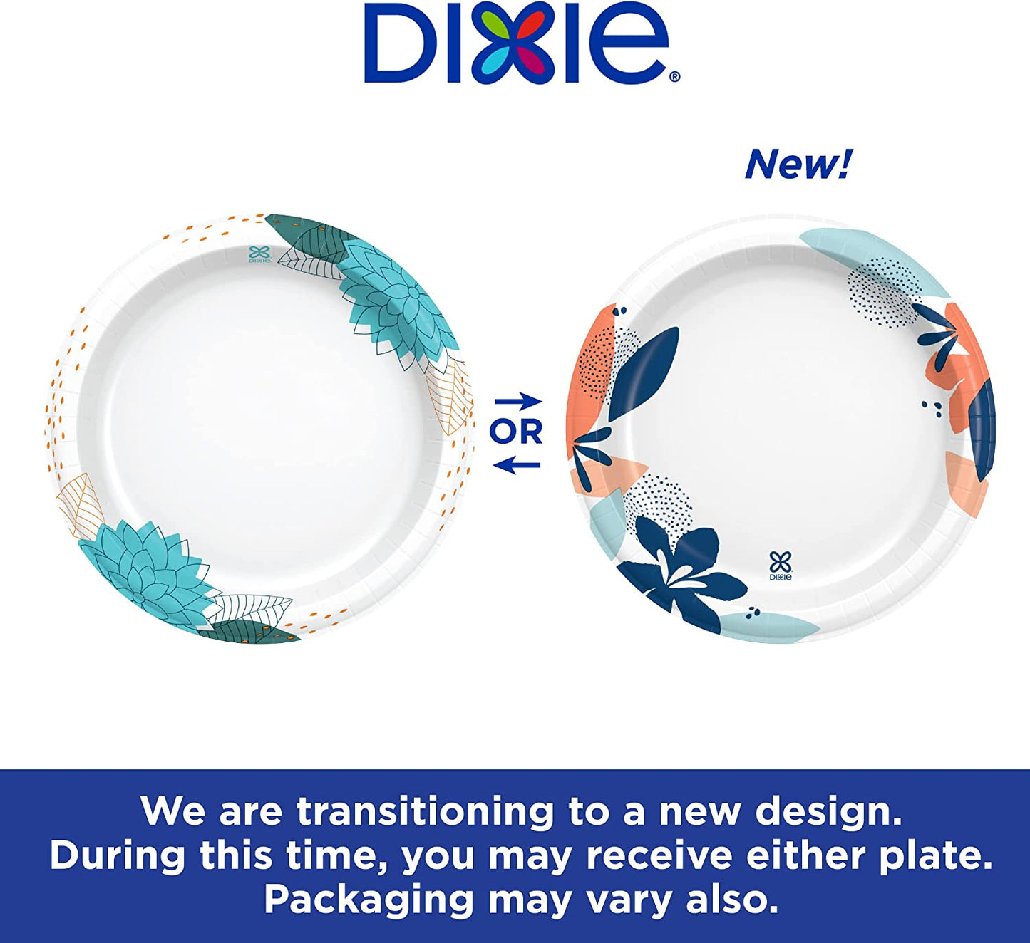 Medium Paper Plates, 8.5 Inch, 90 Count, 2X Stronger, Microwave-Safe, Soak-Proof, Cut Resistant, Disposable Plates for Everyday Breakfast, Lunch, & Dinner Meals