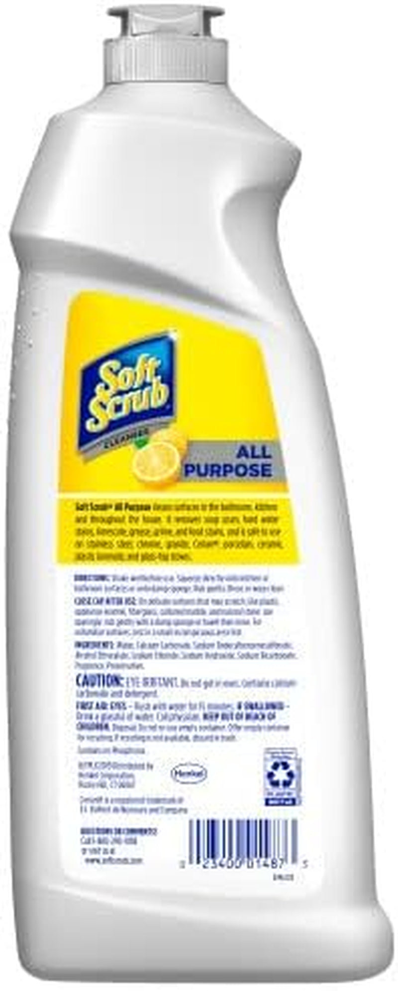 All Purpose Cleaner, Surface Cleanser, Lemon, 36 Fluid Ounces, 6 Count