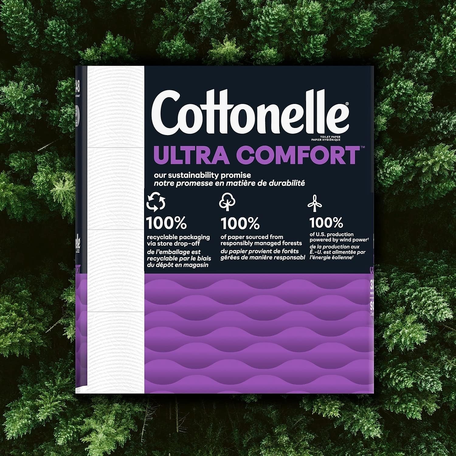 Ultra Comfortcare Toilet Paper, 6 Mega Rolls, Soft Bath Tissue (6 Mega Rolls = 24 Regular Rolls)