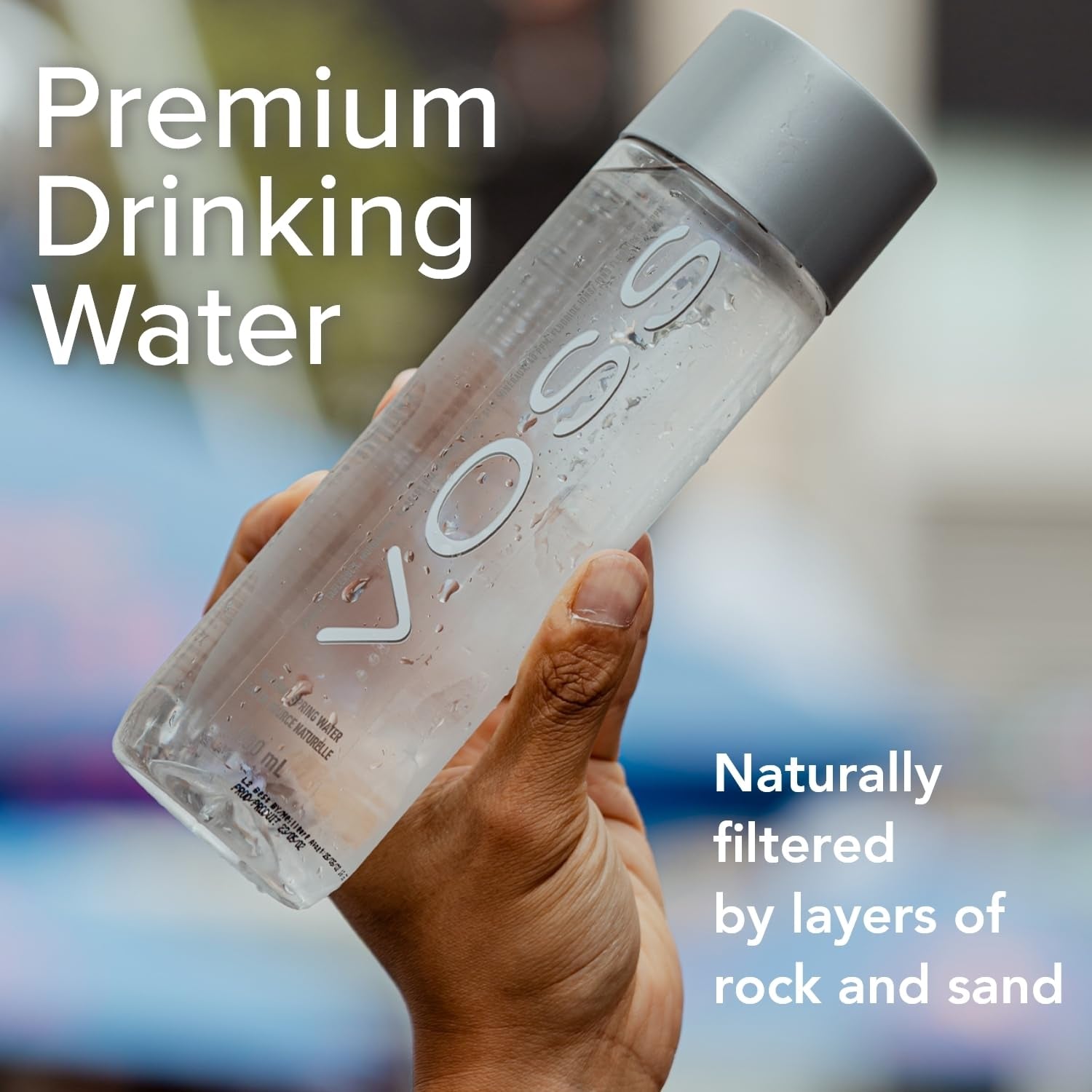 Premium Still Bottled Natural Water - Bpa-Free - High Grade PET - Recyclable Plastic Water Bottles - Pure Drinking Water with Unique & Iconic Bottle Design - 24 Pack